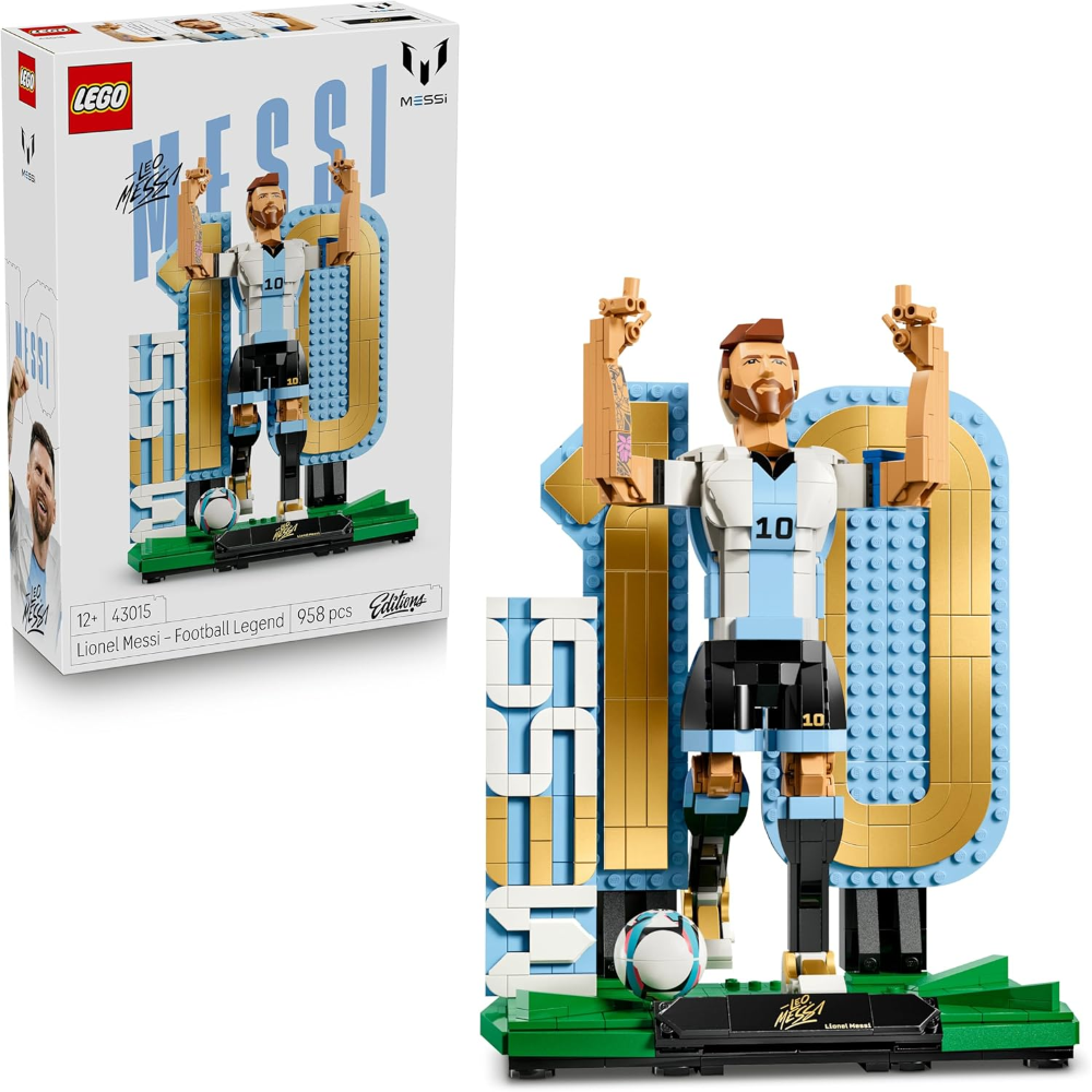 LEGO Editions Football - Lionel Messi – Leggenda del calcio 43015