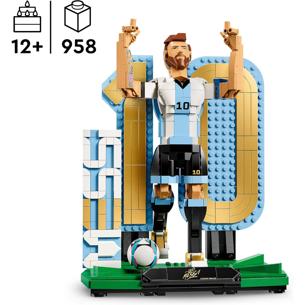 LEGO Editions Football - Lionel Messi – Leggenda del calcio 43015
