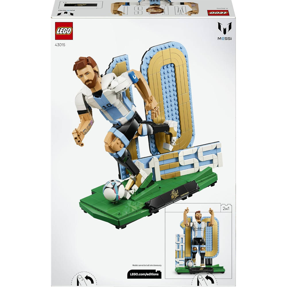LEGO Editions Football - Lionel Messi – Leggenda del calcio 43015