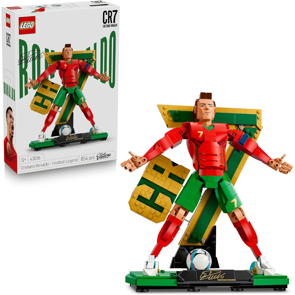 LEGO Editions Football - Cristiano Ronaldo – Leggenda del calcio 43016