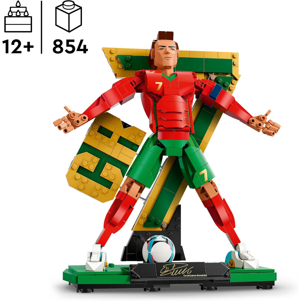 LEGO Editions Football - Cristiano Ronaldo – Leggenda del calcio 43016
