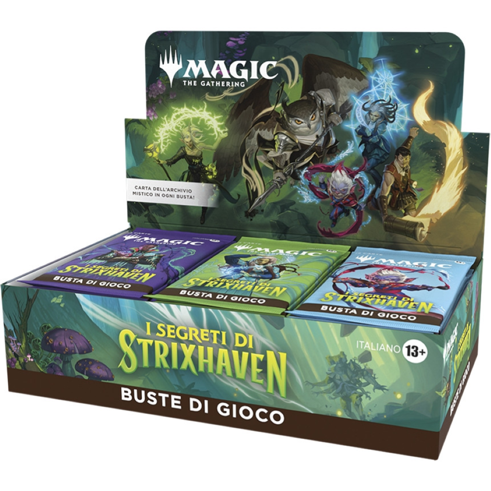 MAGIC THE GATHERING BOX PLAY BOOSTER - SECRETS OF STRIXHAVEN (30 BUSTE) - ITA