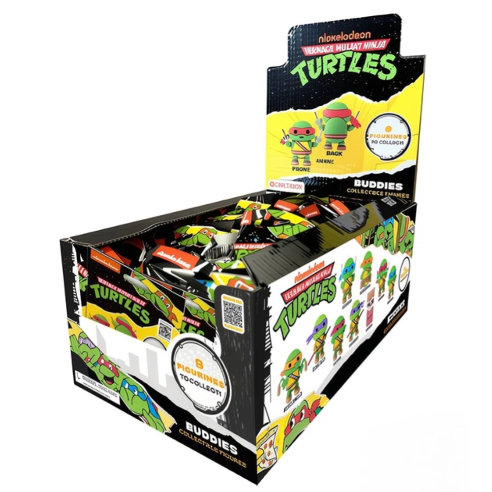 COOLTHINGS - BLIND BAGS "TEENAGE MUTANT NINJA TURTLES BUDDIES" MISTERY COLLECTIBLE FIGURES