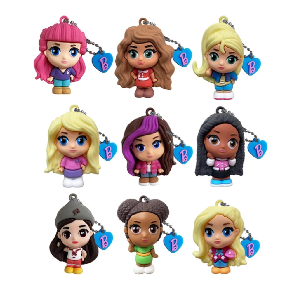 COOLTHINGS - BLIND BAGS "BARBIE CHARM BESTIES" MISTERY COLLECTIBLE FIGURES