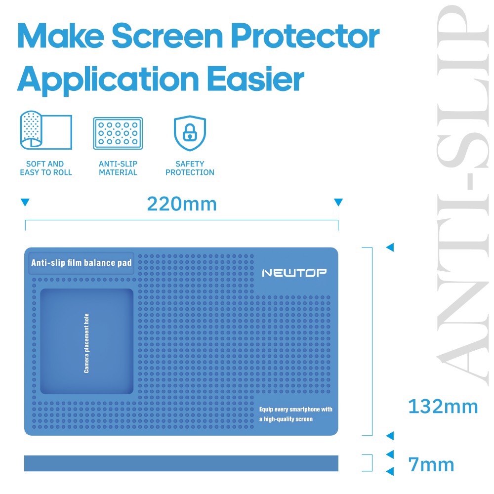 NEWTOP ANTI-SLIP FILM BALANCE PAD 22X13.2 CM