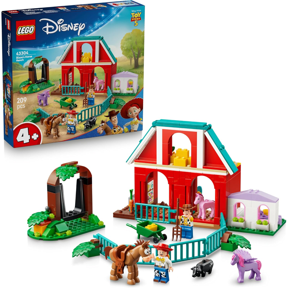 LEGO DISNEY PIXAR - Il ranch dei cavalli di Blaze 43304