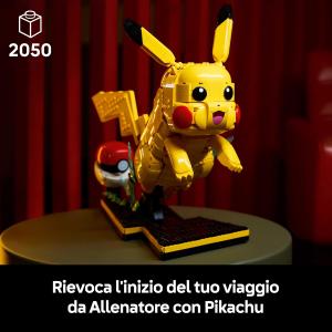 LEGO POKEMON - Pikachu e Poké Ball 72152  