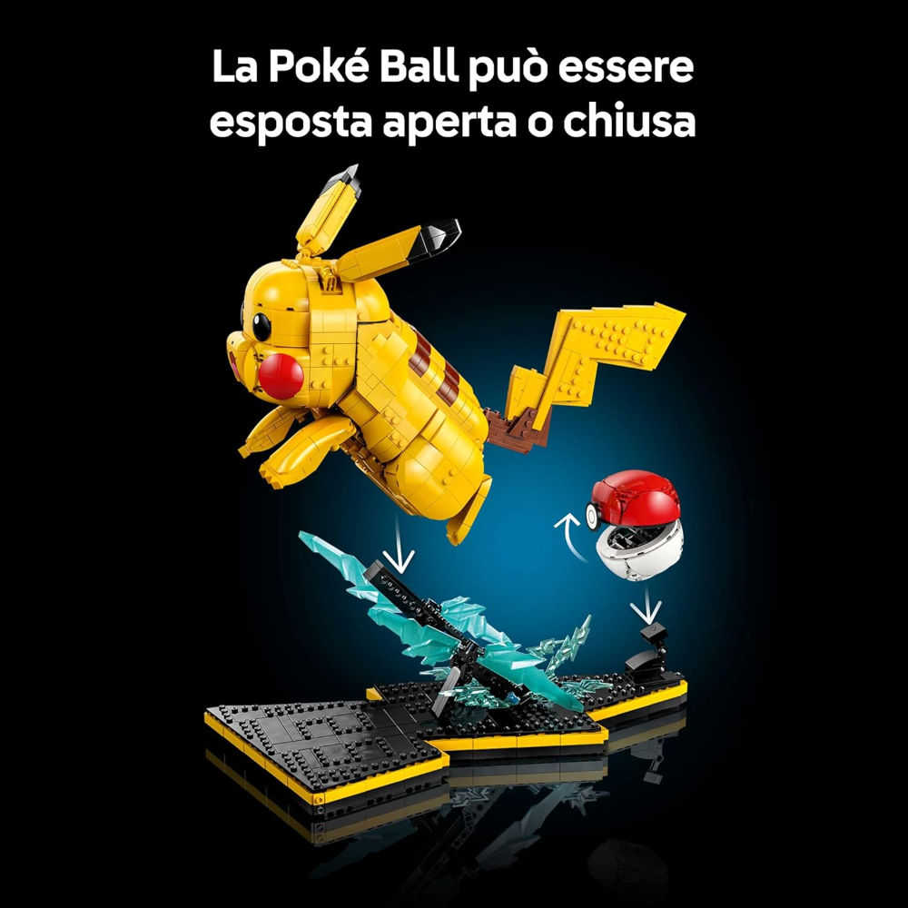 LEGO POKEMON - Pikachu e Poké Ball 72152  