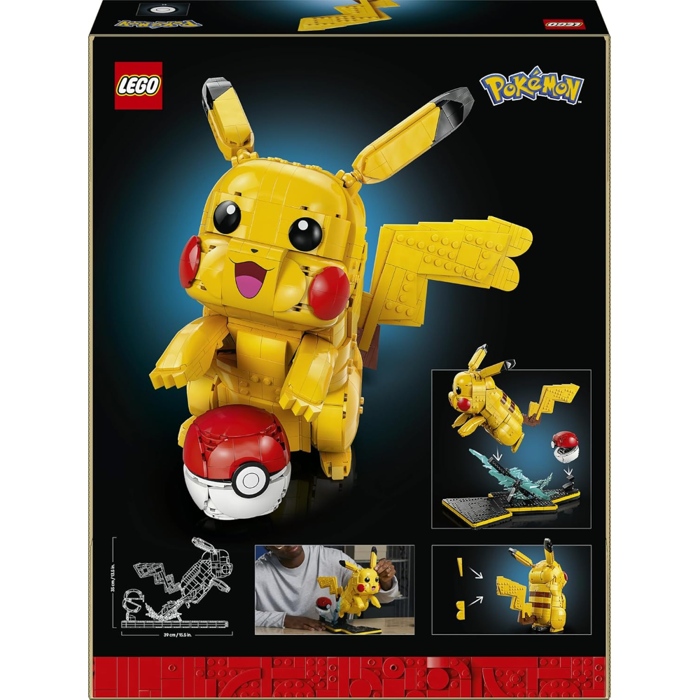 LEGO POKEMON - Pikachu e Poké Ball 72152  