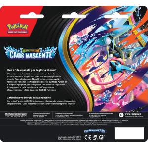 Pokemon - Blister 3 buste "M4 MEGAEVOLUZIONI CAOS NASCENTE" IT