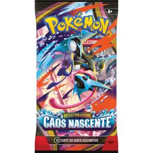 Pokemon - Blister 3 buste "M4 MEGAEVOLUZIONI CAOS NASCENTE" IT