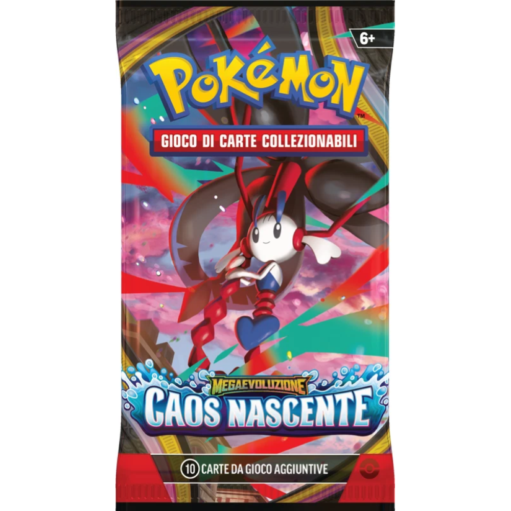 Pokemon - Blister 3 buste "M4 MEGAEVOLUZIONI CAOS NASCENTE" IT