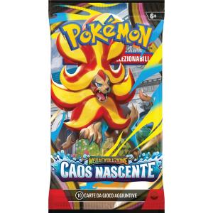 Pokemon - Blister 3 buste "M4 MEGAEVOLUZIONI CAOS NASCENTE" IT