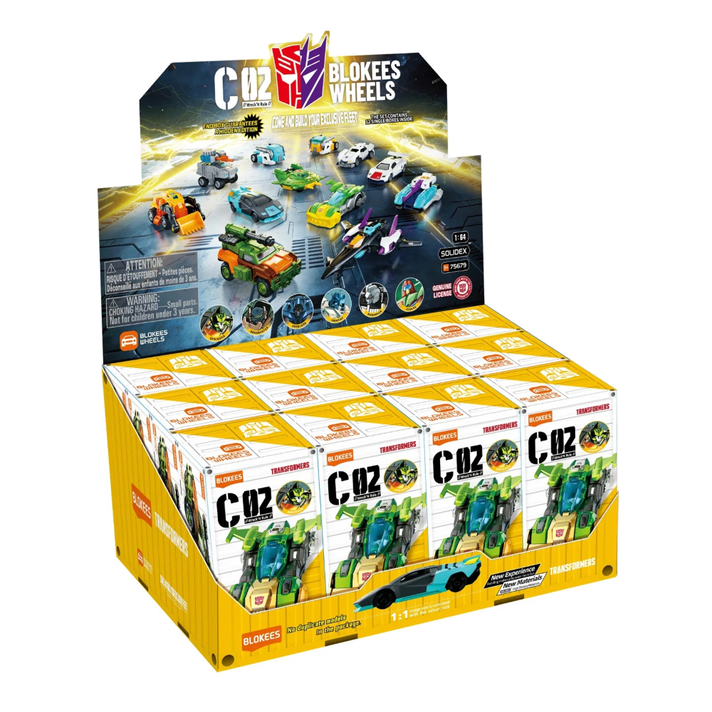 Blokees - Transformers Blind Box - Wheels Transformers C02 - 75679 Wreck'N Rule 