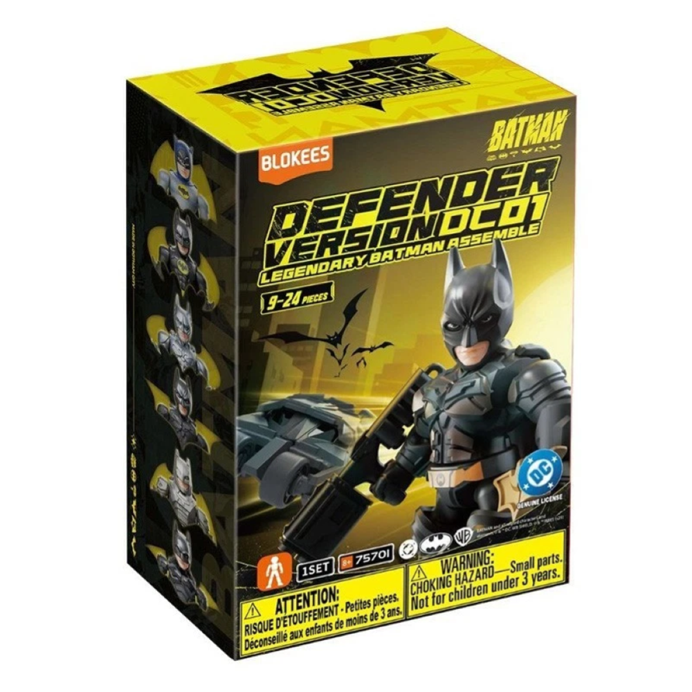Blokees - DC Blind Box - Defender Version 01- 75701 Batman - Hero 