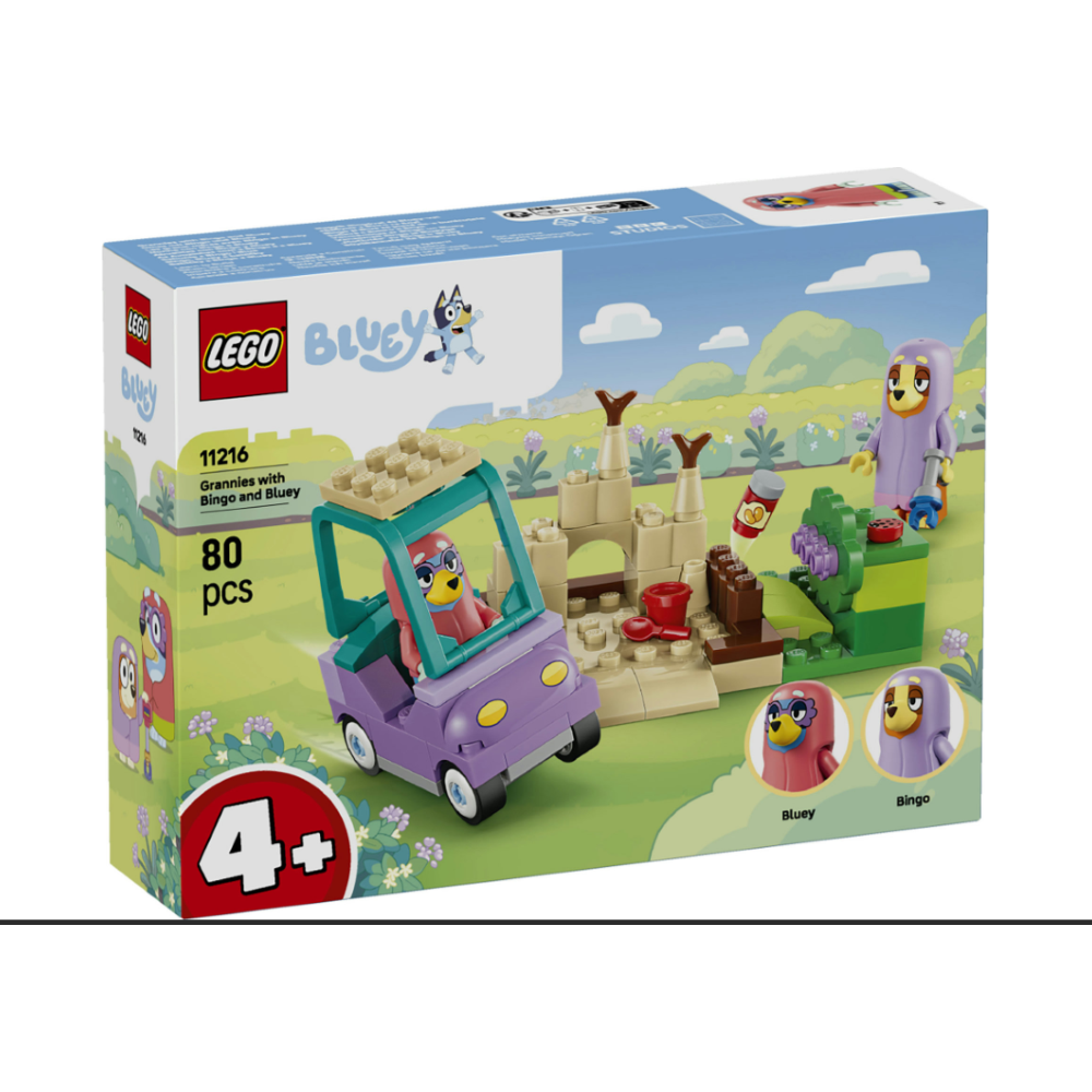 LEGO BLUEY - Nonne con Bingo e Bluey 11216