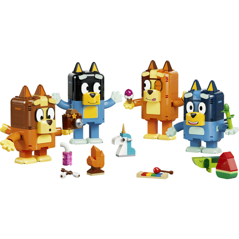 LEGO BLUEY - Famiglia Bluey in mattoncini 11217