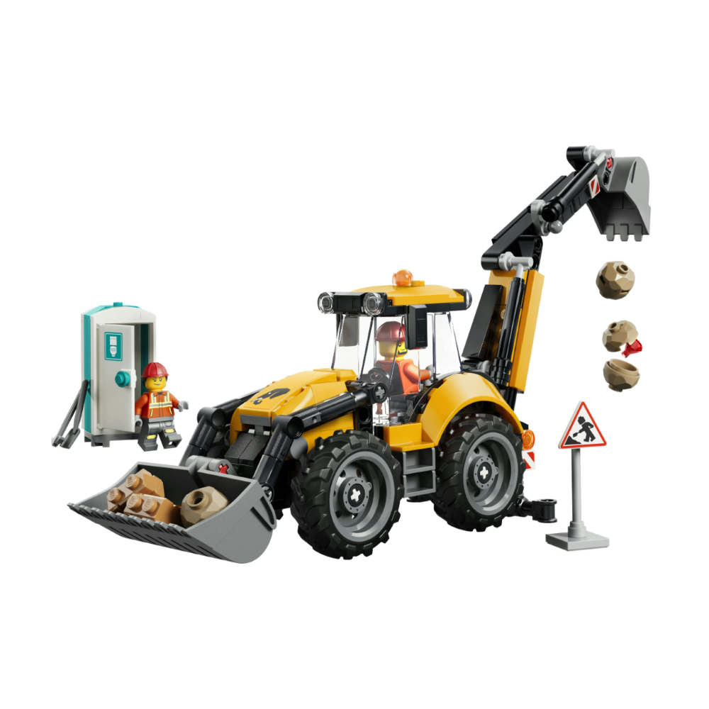 LEGO CITY - Scavatrice da cantiere gialla 60480