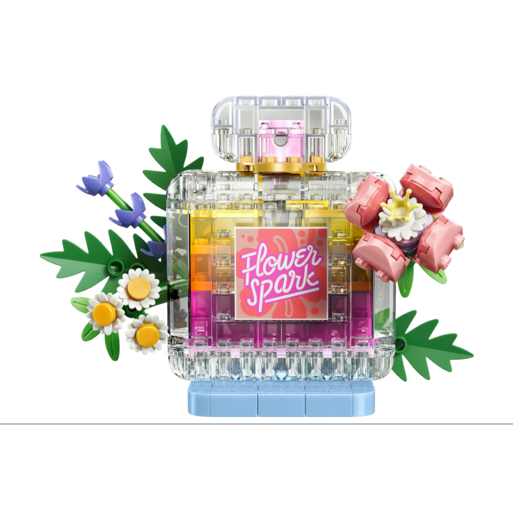 LEGO CREATOR - Boccetta di profumo con decorazioni floreali 31383