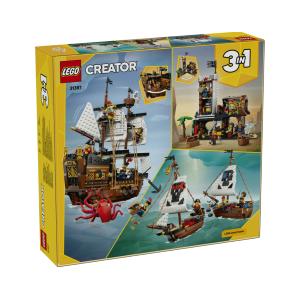 LEGO CREATOR - Iconica nave da pirata 31387