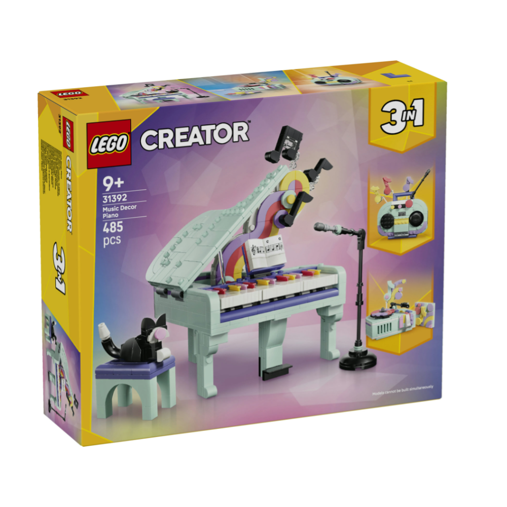 LEGO CREATOR - Pianoforte decorativo con gatto 31392