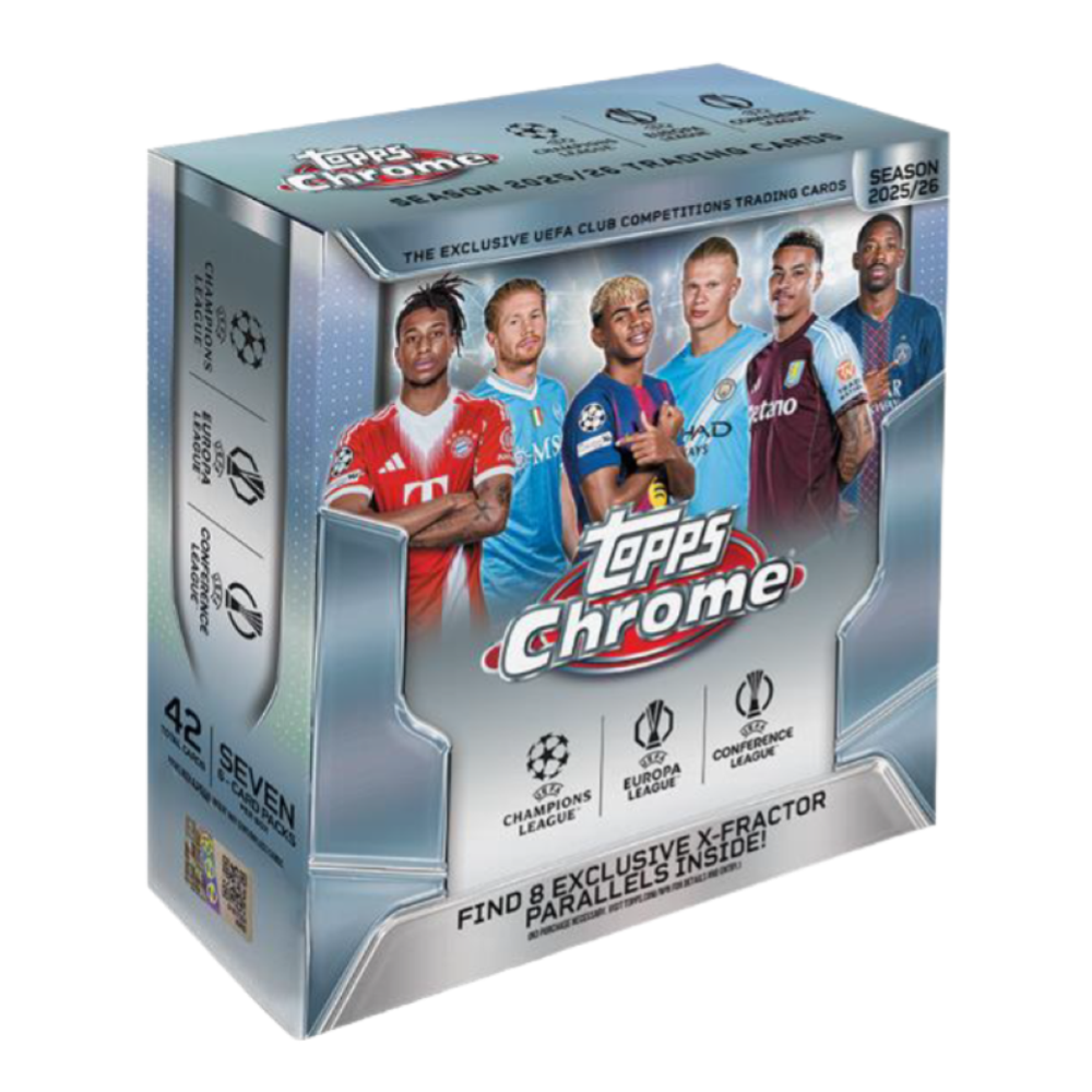TOPPS - UCC Chrome 2025-26 - Mega Box 05/05/2026