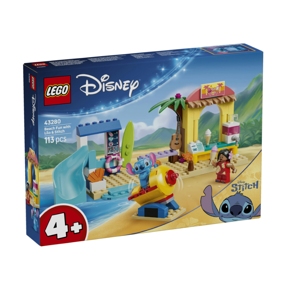 LEGO DISNEY - Divertimento in spiaggia con Lilo & Stitch 43280