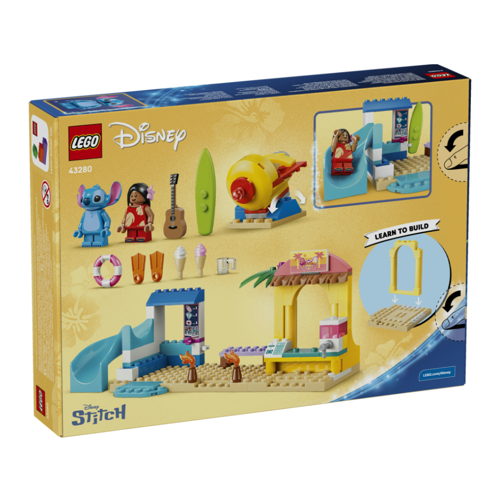 LEGO DISNEY - Divertimento in spiaggia con Lilo & Stitch 43280