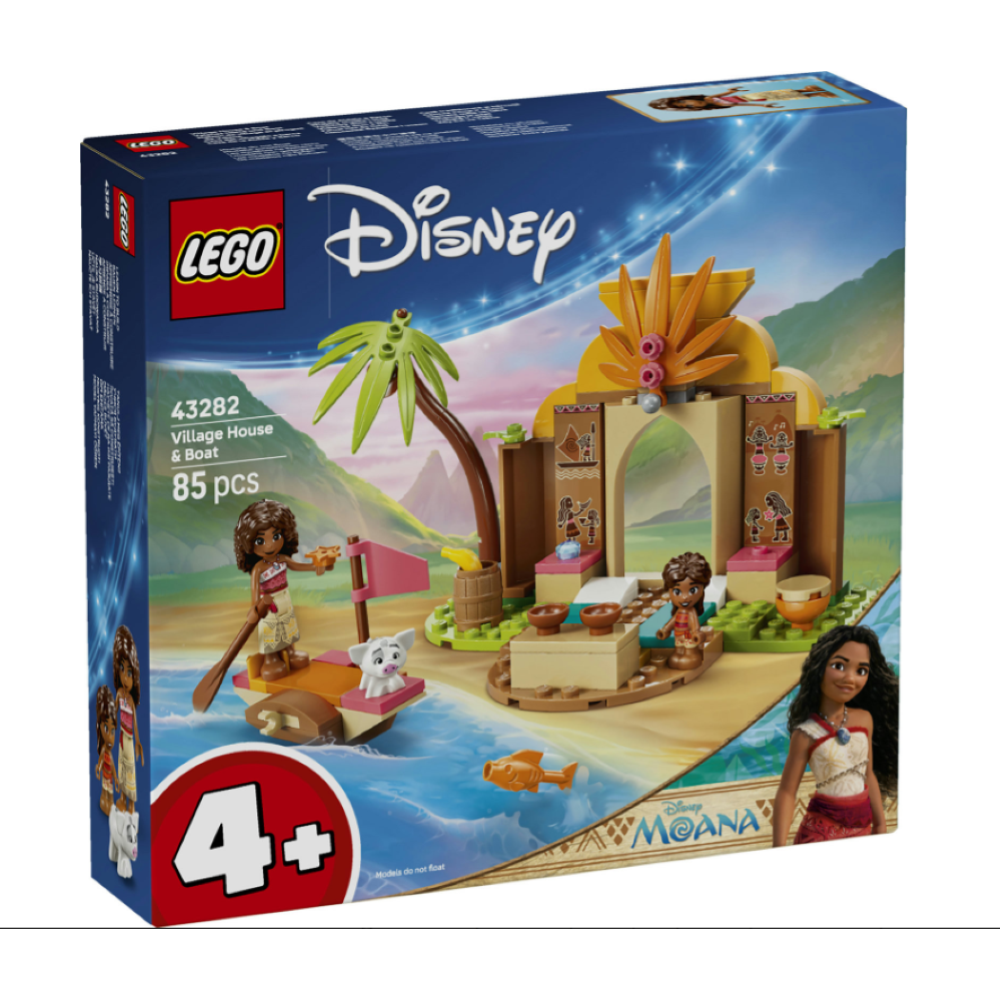 LEGO DISNEY PRINCESS - Casa del villaggio e barca 43282