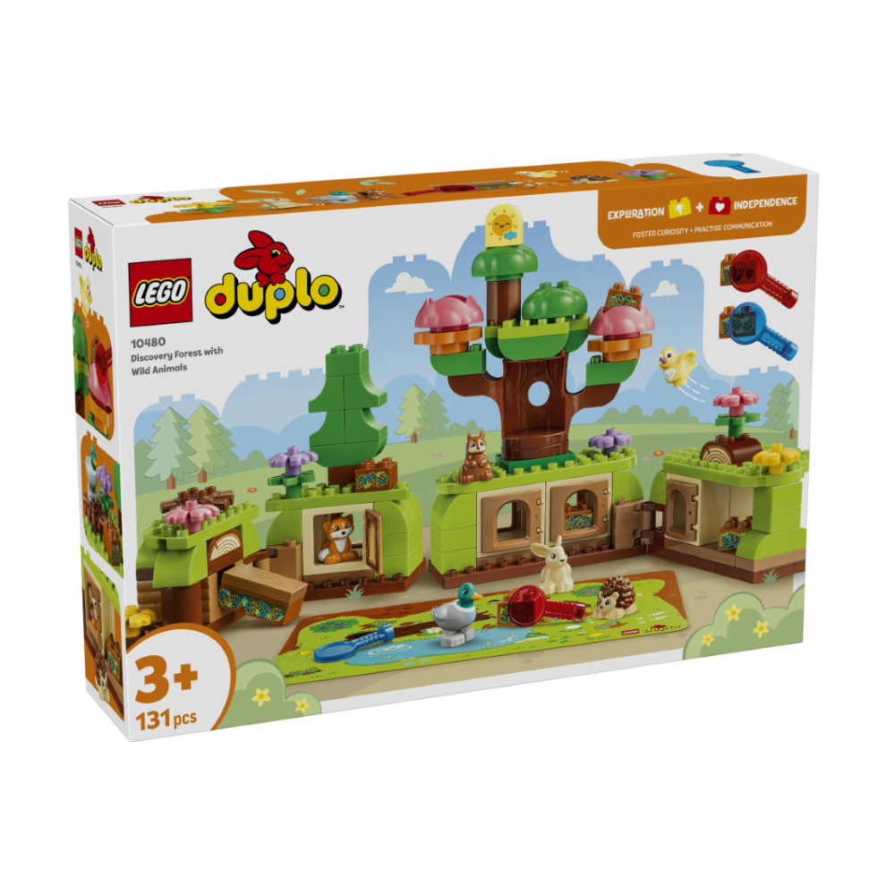 LEGO DUPLO TOWN - Foresta esplorativa con animali selvatici 10480