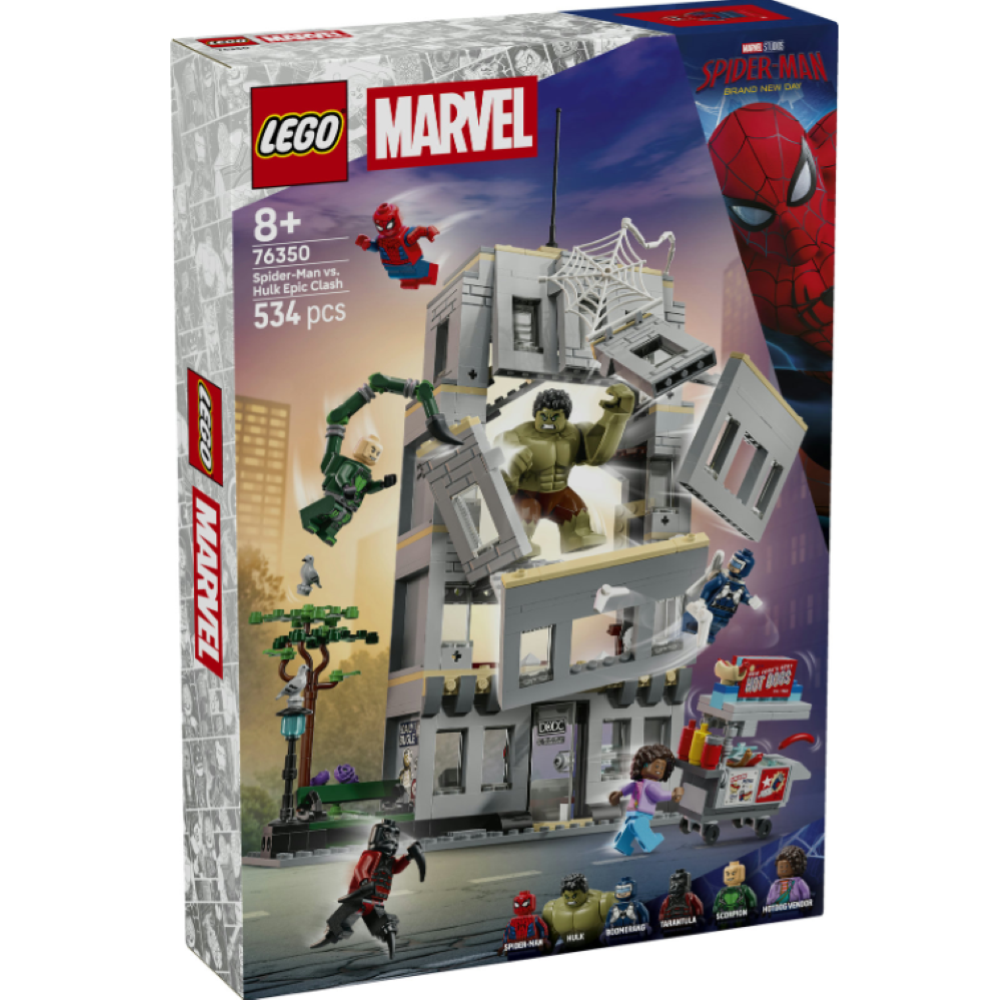 LEGO MARVEL - Scontro epico tra Spider-Man VS Hulk76350 