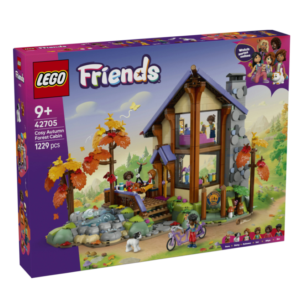 LEGO FRIENDS - Accogliente Capanna della Foresta d'Autunno 42705