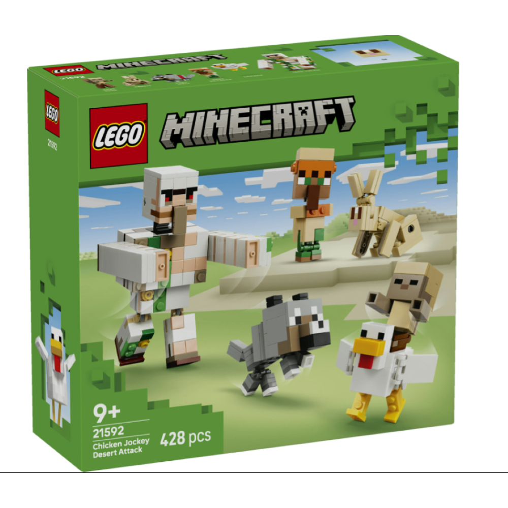 LEGO MINECRAFT - Attacco del Chicken Jockey nel deserto 21592