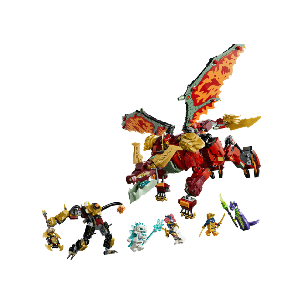 LEGO NINJAGO - Mech drago mutaforma di Wyldfyre 71868