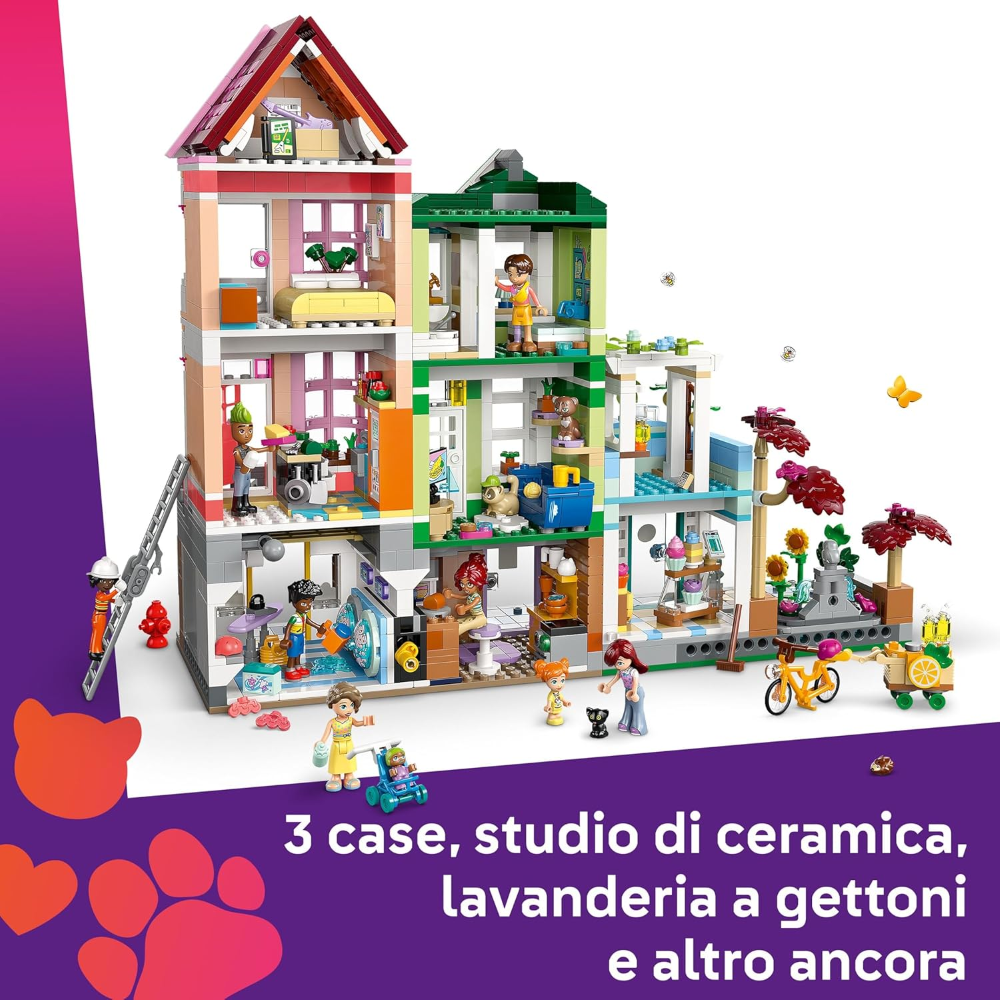 LEGO FRIENDS - Appartamenti e negozi di Heartlake City 42670  *EOL