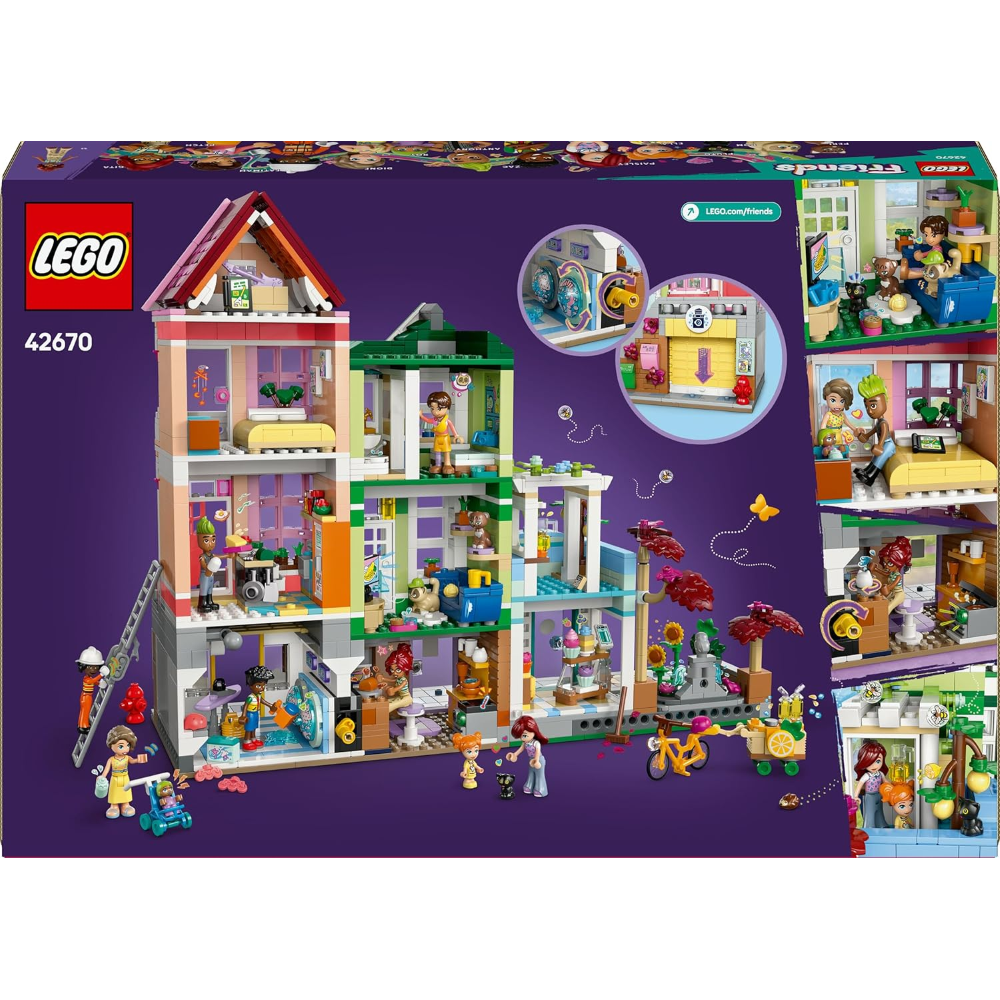 LEGO FRIENDS - Appartamenti e negozi di Heartlake City 42670  *EOL