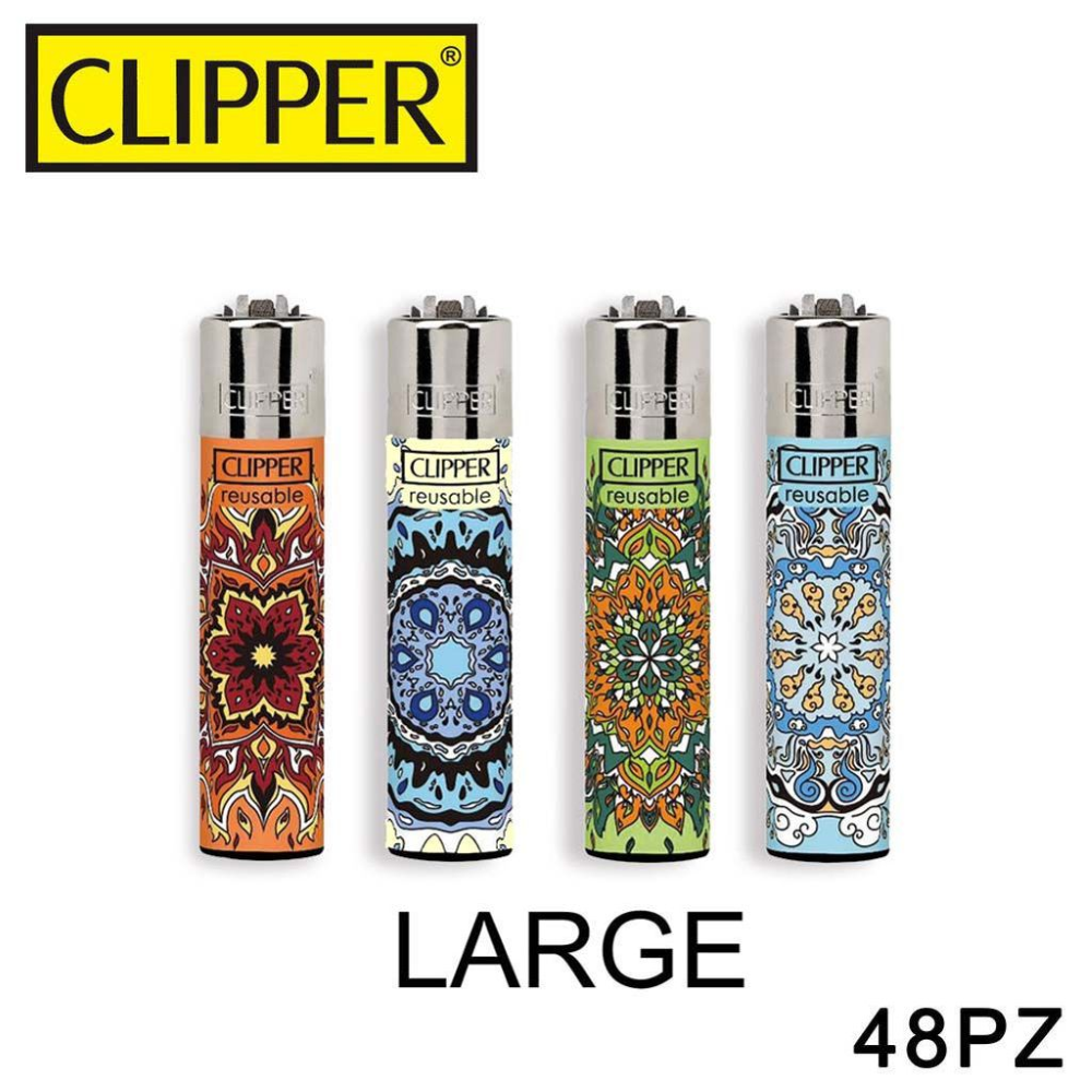 CLIPPER ACCENDINO LARGE MANDALA 1PZ=(48PZ)