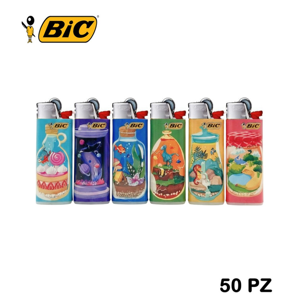 BIC ACCENDINI MINI J25 AQUATERRIUM 1PZ=(50PZ)
