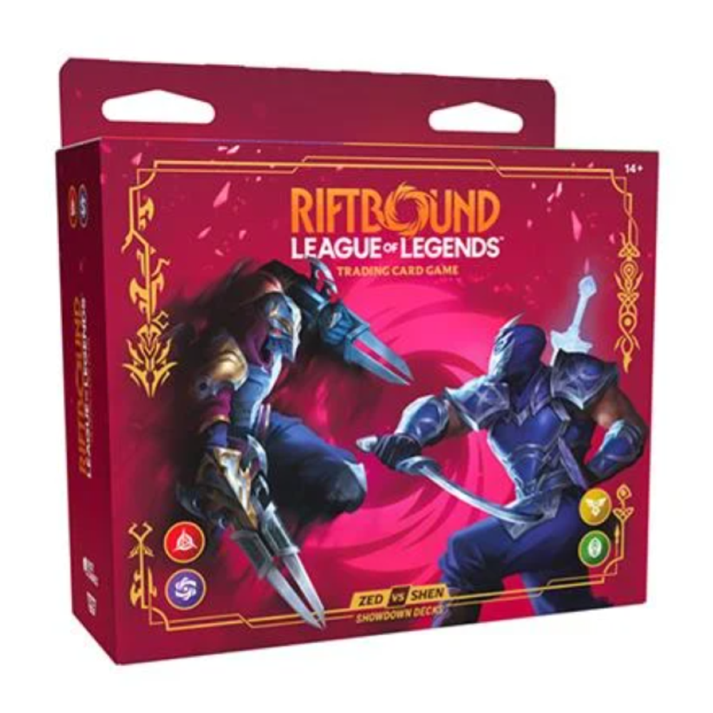 PREORDINE RIFTBOUND - LEAGUE OF LEGENDS - VENDETTA - SHOWDOWN DECK - ENG 31/07/2026 (SCAD.07/06/2026)