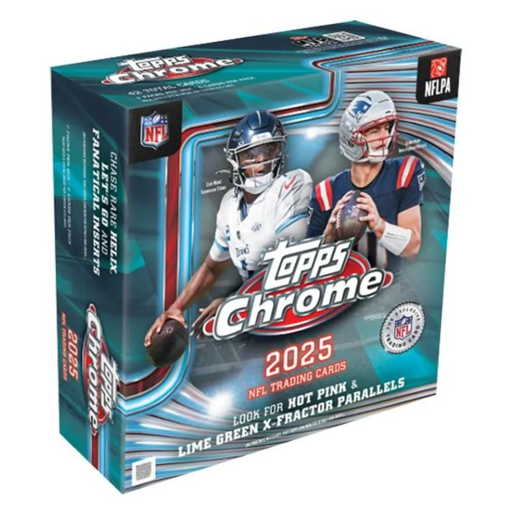 TOPPS - Chrome - NFL Football 2025 - Mega Box 01/05/2026