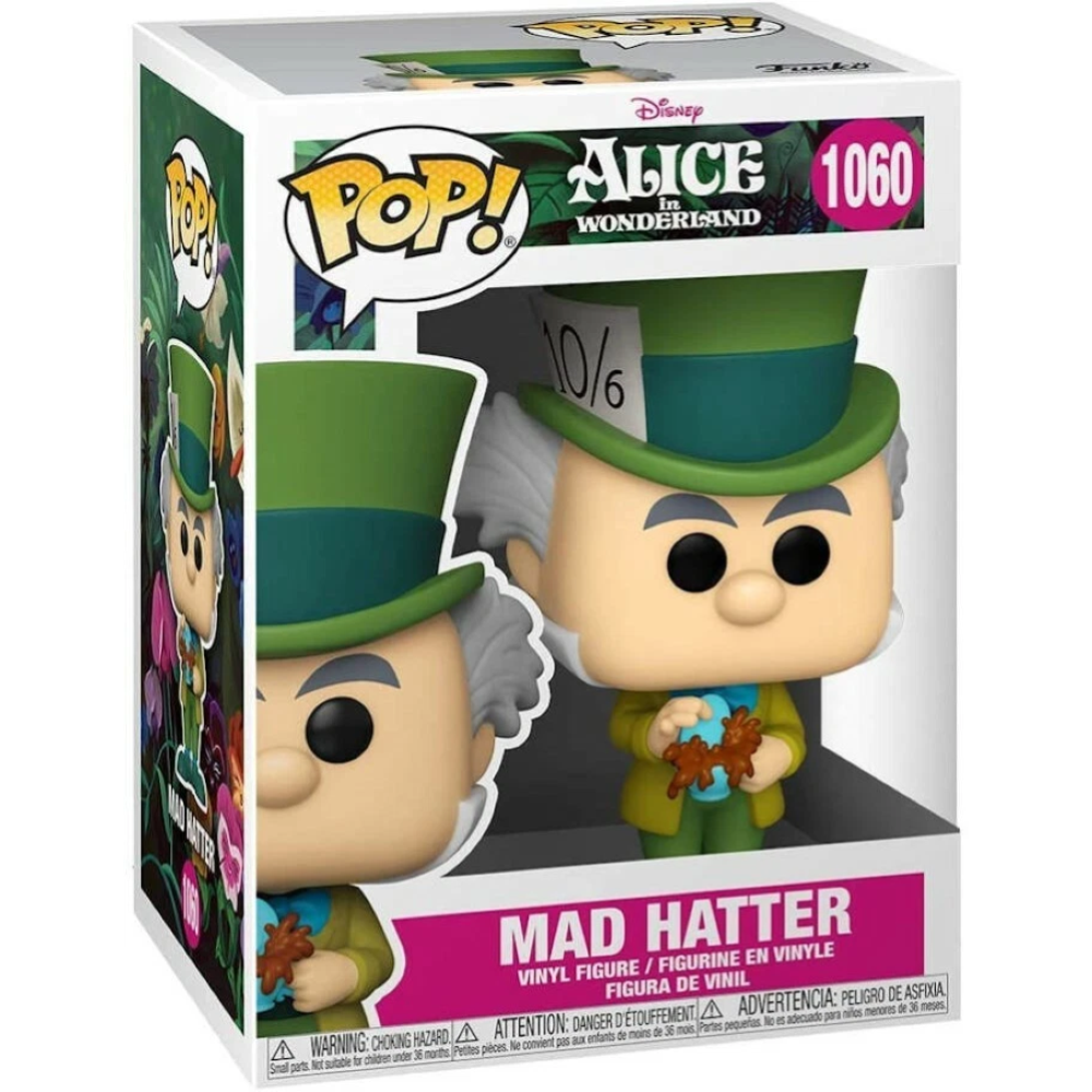 FUNKO POP DISNEY:ALICE WONDERLAND 70TH - VINYL FIGURE 1060 MAD HATTER 9CM 