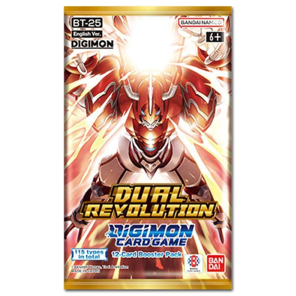 BANDAI Box Digimon Card Game - (BT-25) Dual Revolution 24 BUSTE 22/05/2026