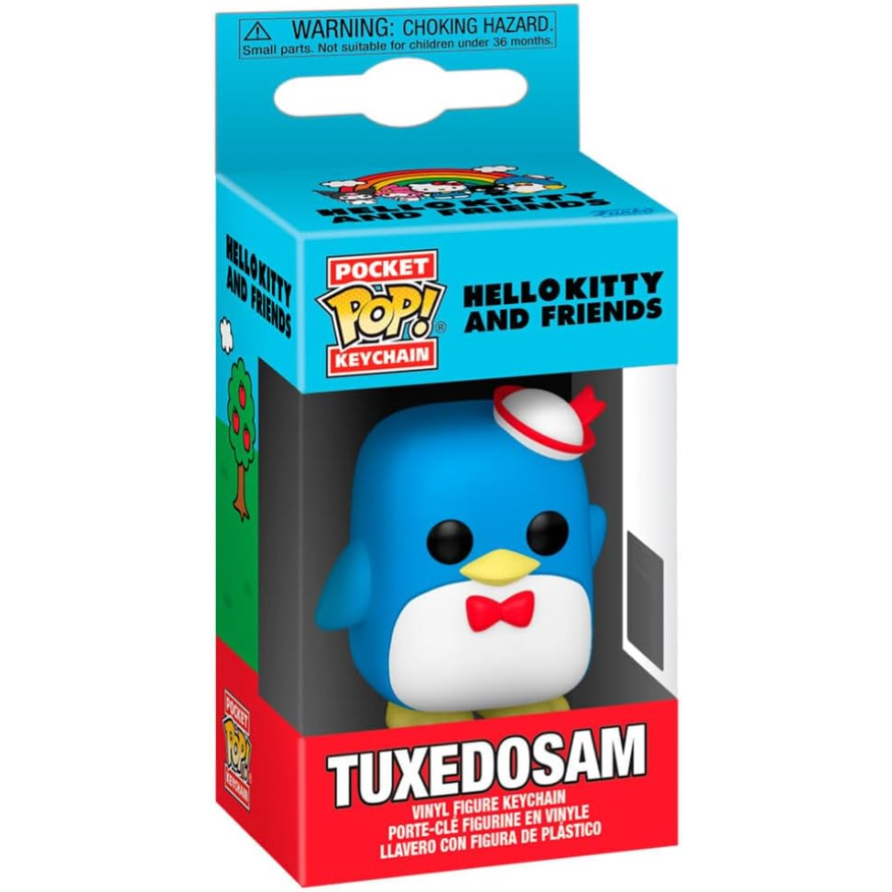 FUNKO POP KEYCHAIN HELLO KITTY - VINYL FIGURE TUXEDO SAM 4CM