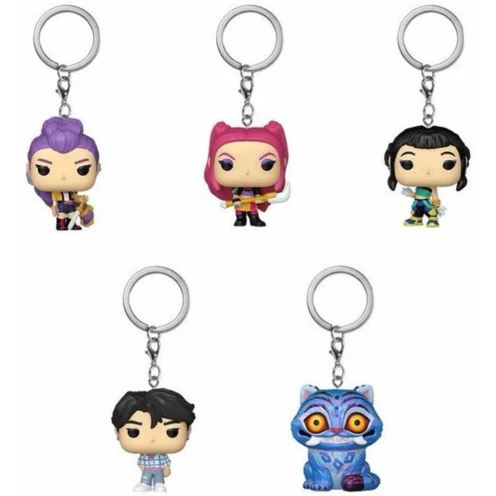 FUNKO POP KEYCHAIN DISPLAY BLIND BAG - KPOP DEMON HUNTERS 12PZ PDQ