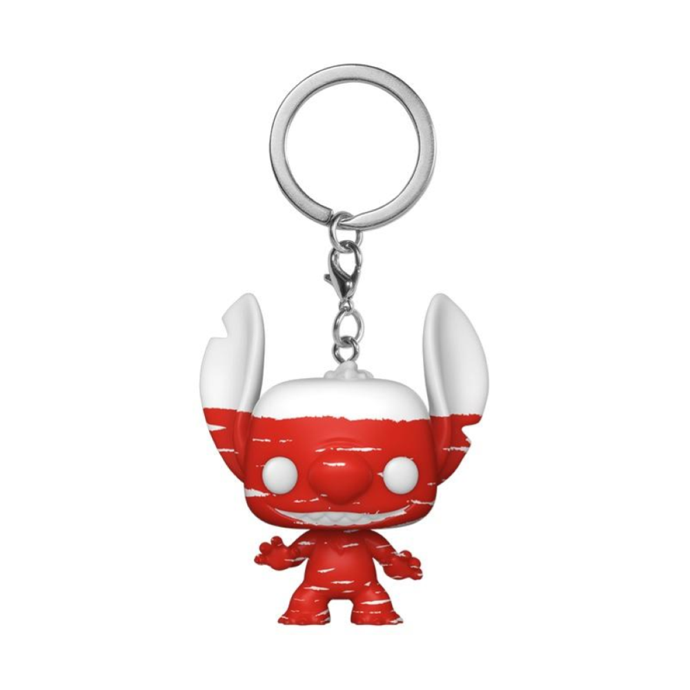 FUNKO POP KEYCHAIN LILO AND STITCH - VINYL FIGURE STITCH BADNESS LEVEL 4CM 91906