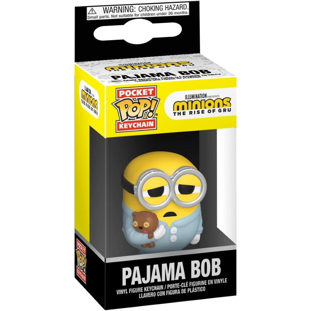 FUNKO POP KEYCHAIN MINIONS 2 - VINYL FIGURE PAJAMA BOB 4CM - 47796