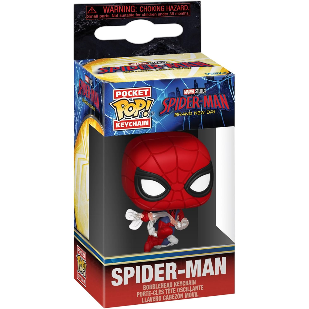 FUNKO POP KEYCHAIN SPIDER-MAN BRAND NEW DAY - VINYL FIGURE SPIDER-MAN 4CM