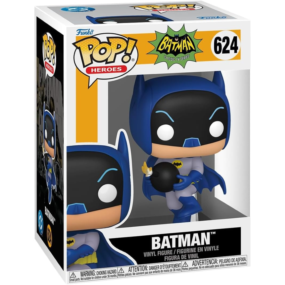 FUNKO POP BATMAN 1966 - VINYL FIGURE 624 BATMAN 9CM