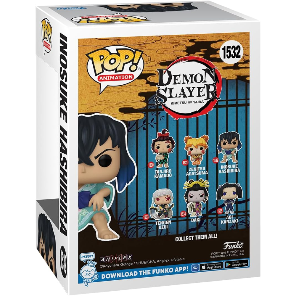 FUNKO POP DEMON SLAYER S2 - VINYL FIGURE 1532 INOSUKE (KIMONO) 9CM 
