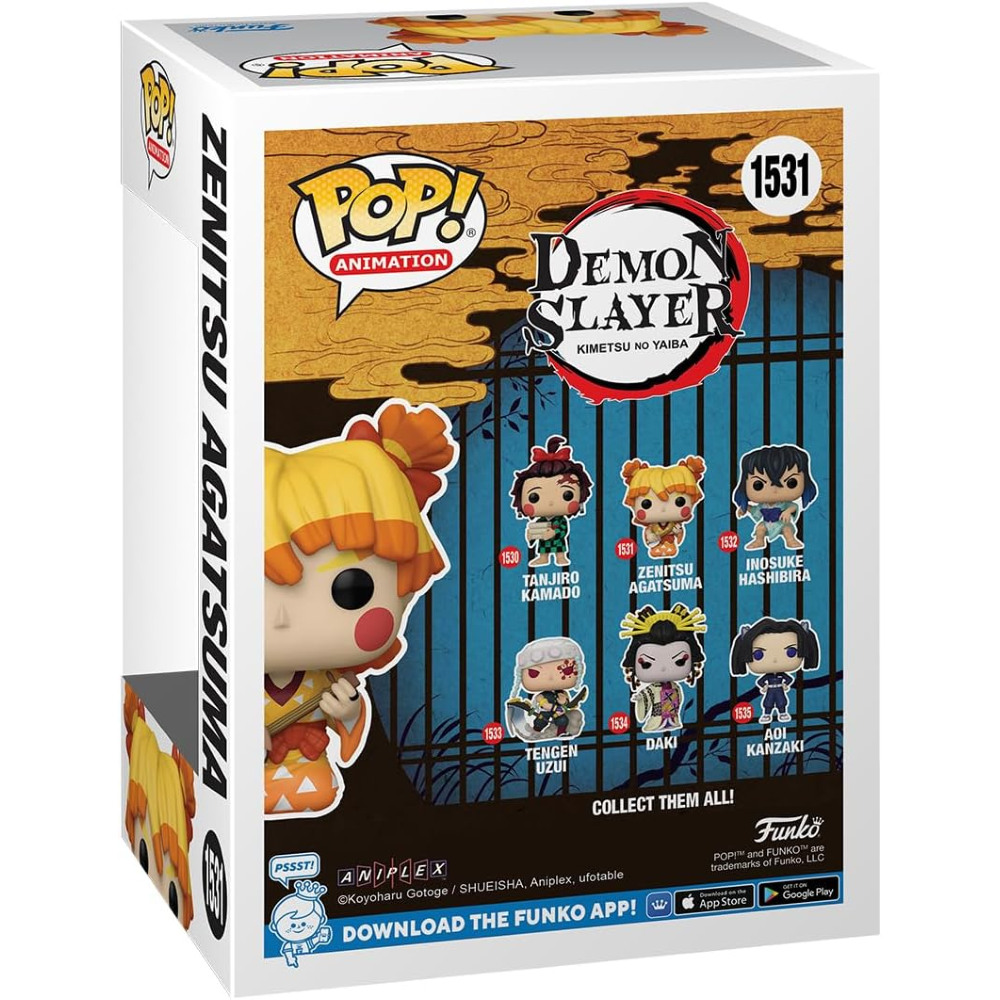 FUNKO POP DEMON SLAYER S2 - VINYL FIGURE 1531 ZENITSU (KIMONO) 9CM 